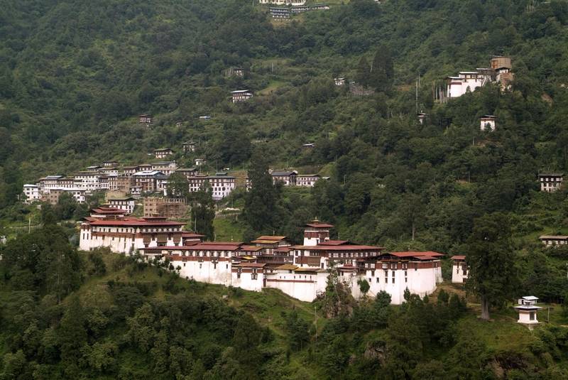 Trongsa Dzong and Ta Dzong
