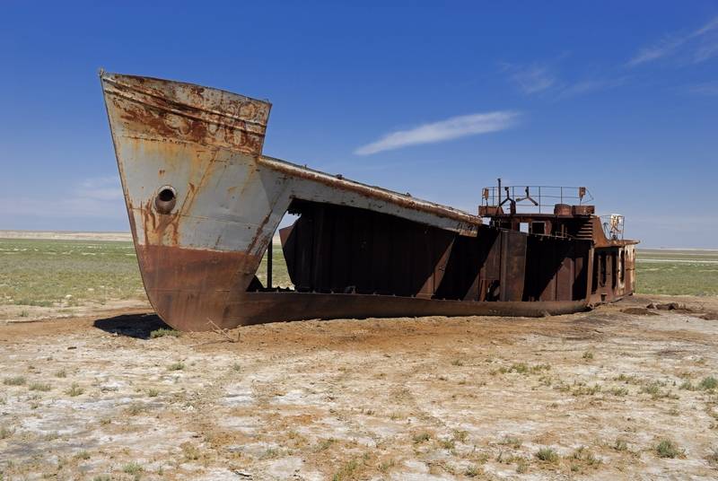 The Aral Sea Kazakhstan