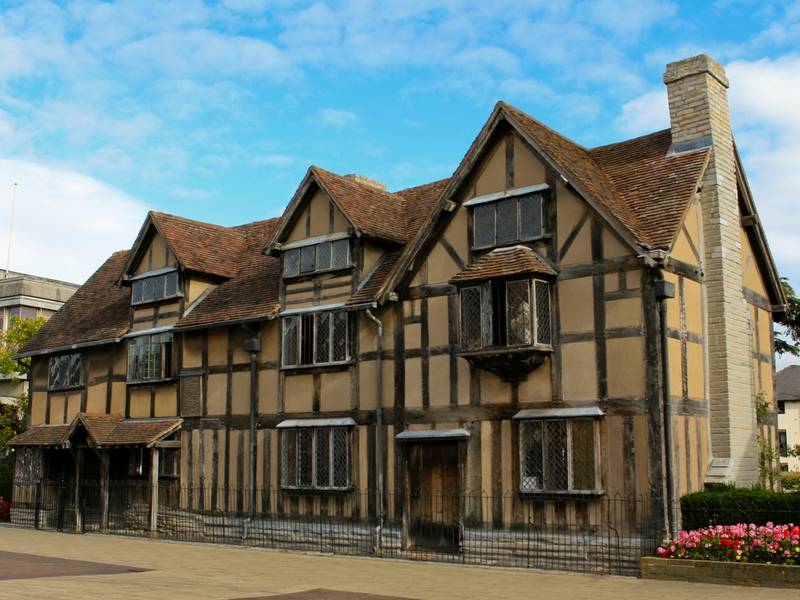 William Shakespeare's Birthplace in Stratford upon Avon
