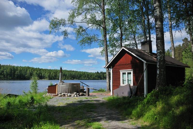 Sauna, Lakeland, Finland