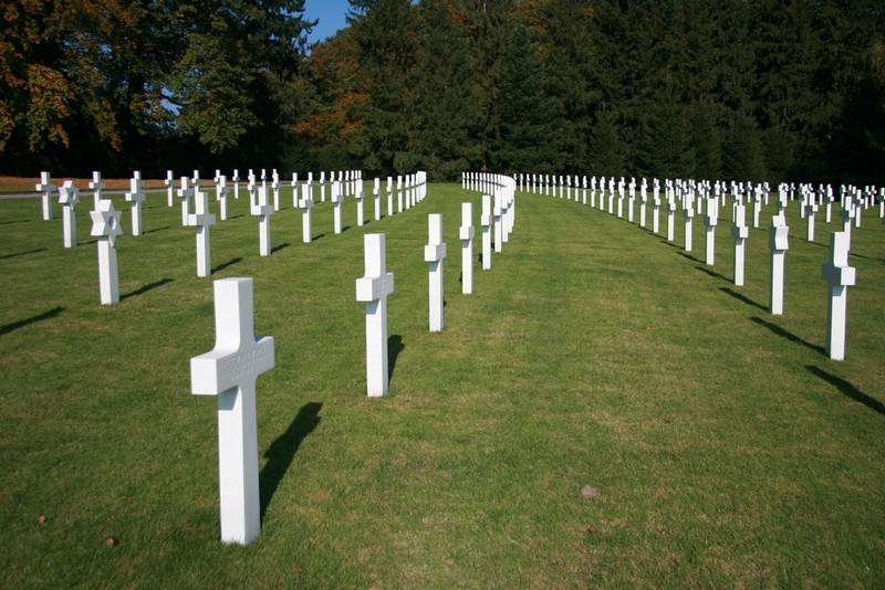 American cemetery Luxembourg