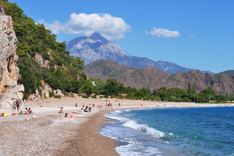 Olympus Beach, Turkey
