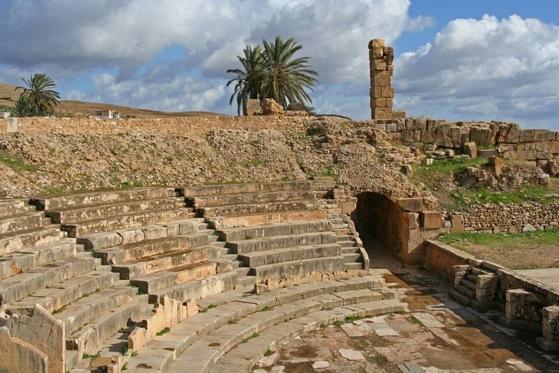 bulla regia ruins tunisia