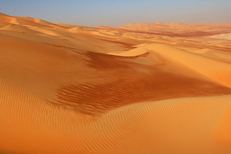 Desert in the Empty Quarter, Saudi Arabia