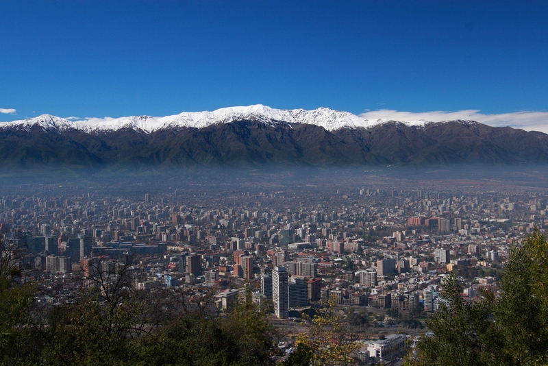 Santiago Skyline Chile