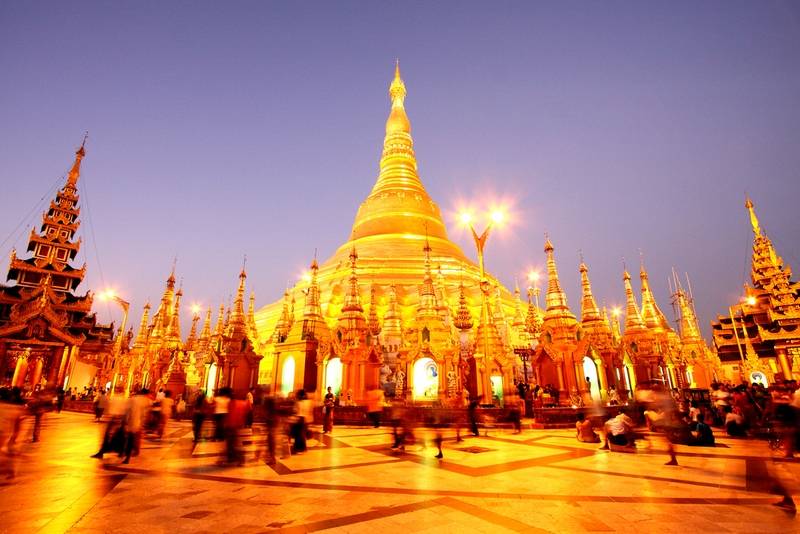 Shwedagon Pagoda Myanmar