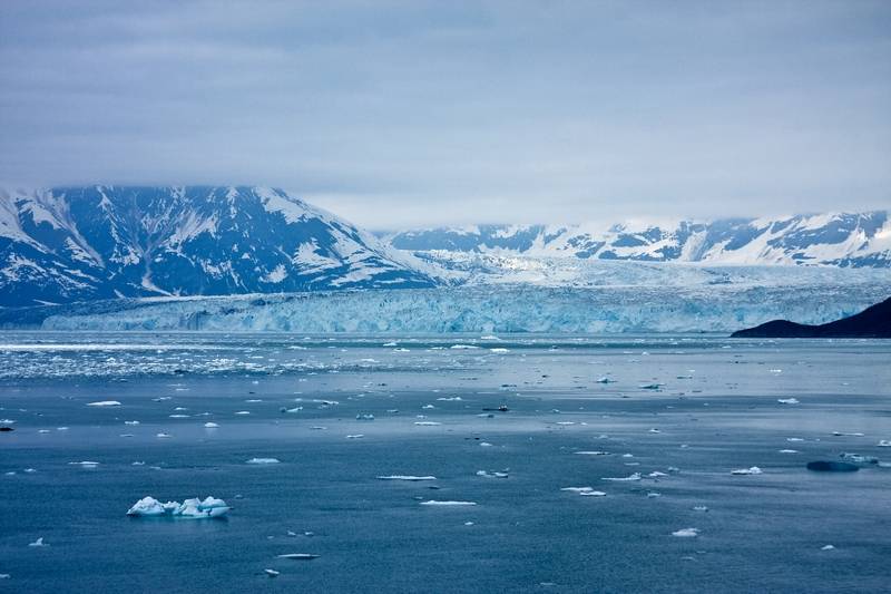 Hubbard Glacier in Alaska