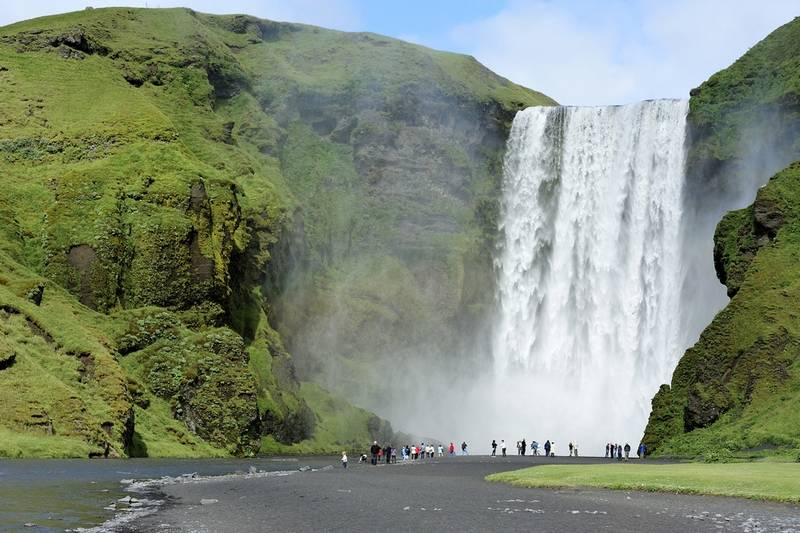 Skogafoss Waterfall