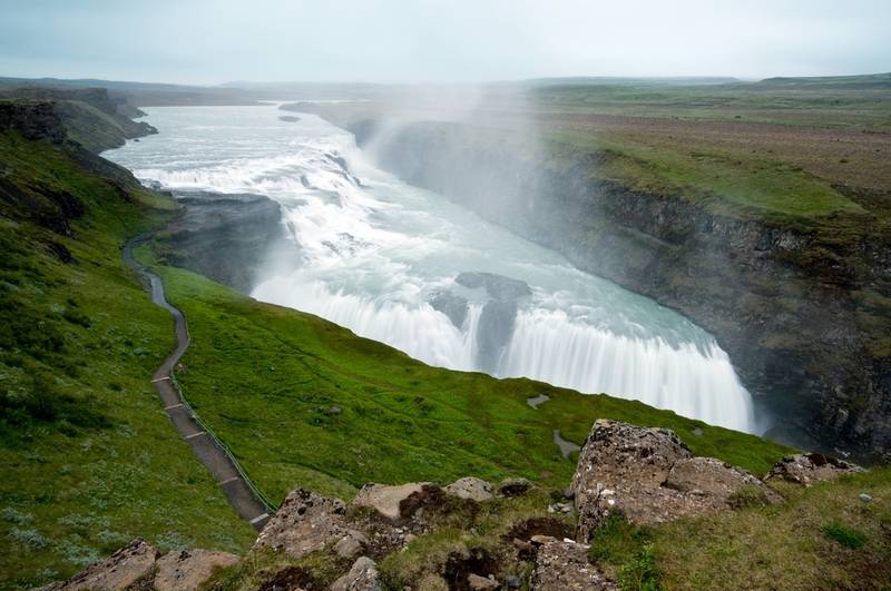 Gullfoss waterfall