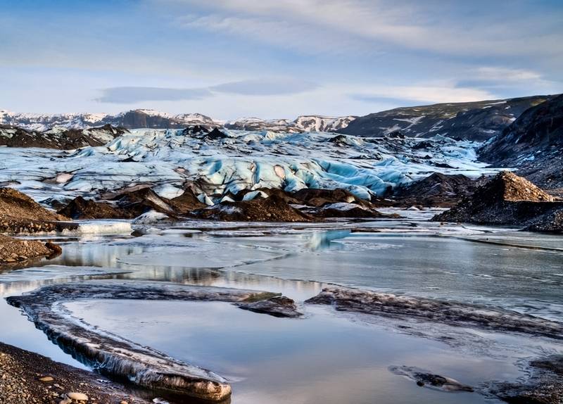 Solheimajokull Glacier