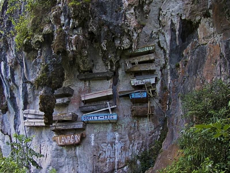 Sagada Hanging coffins